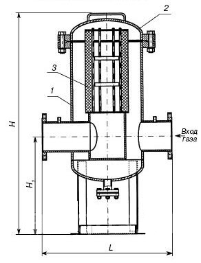 Схема ФГ-400 высокого давления